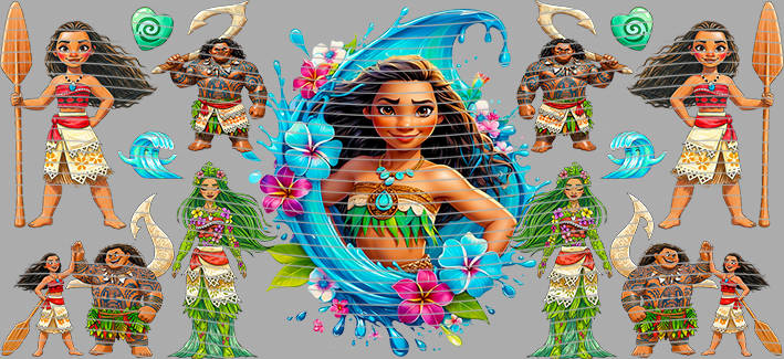 16oz Disney style-D-1485